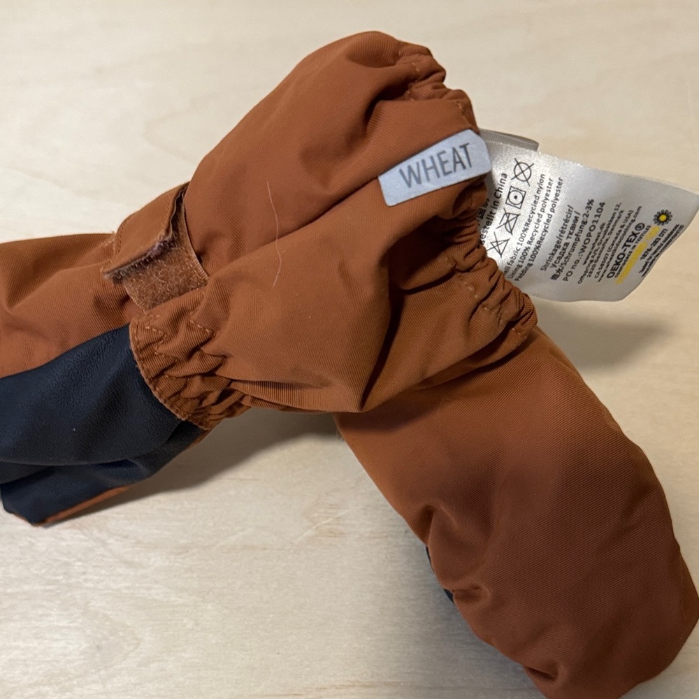 Wheat winter mittens toddler - 2-5